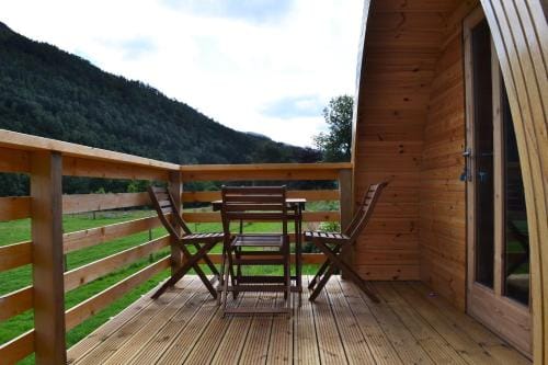Craskie Glamping Pods Lodge in Scotland
