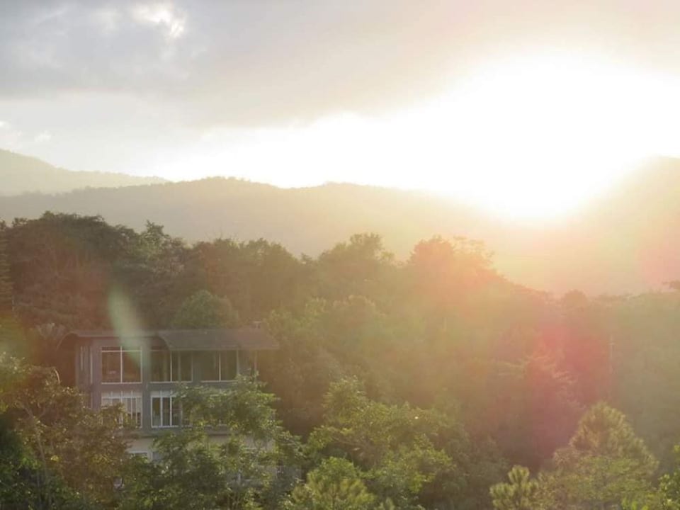 On hill Village Resort in Laos