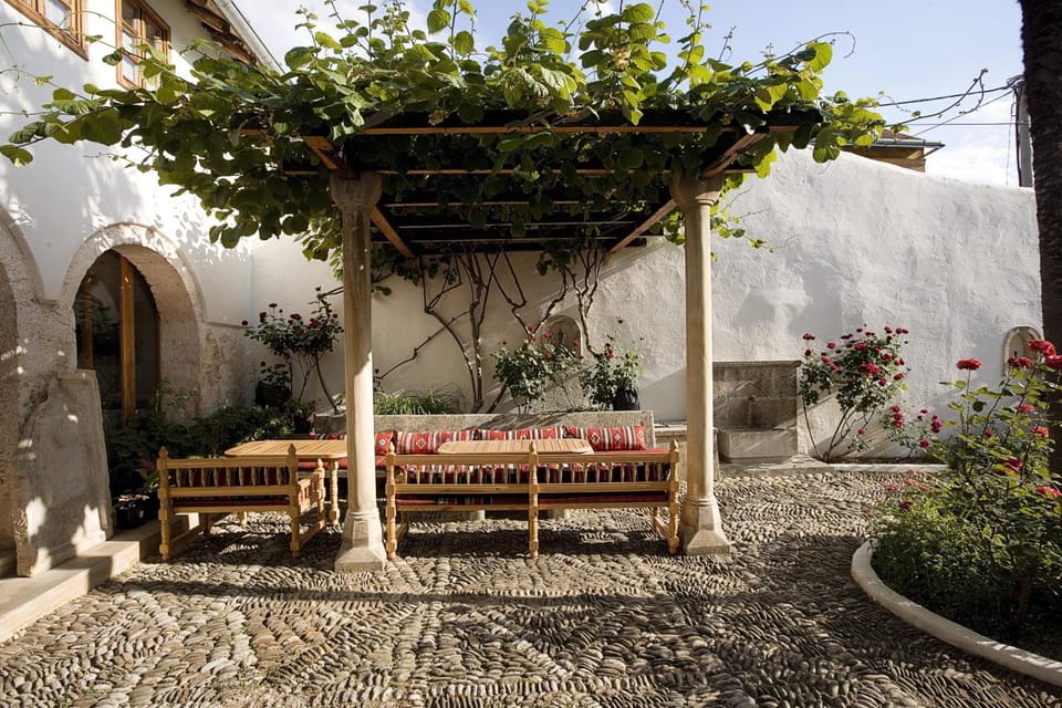 Bosnian National Monument Muslibegovic House Hotel in Mostar