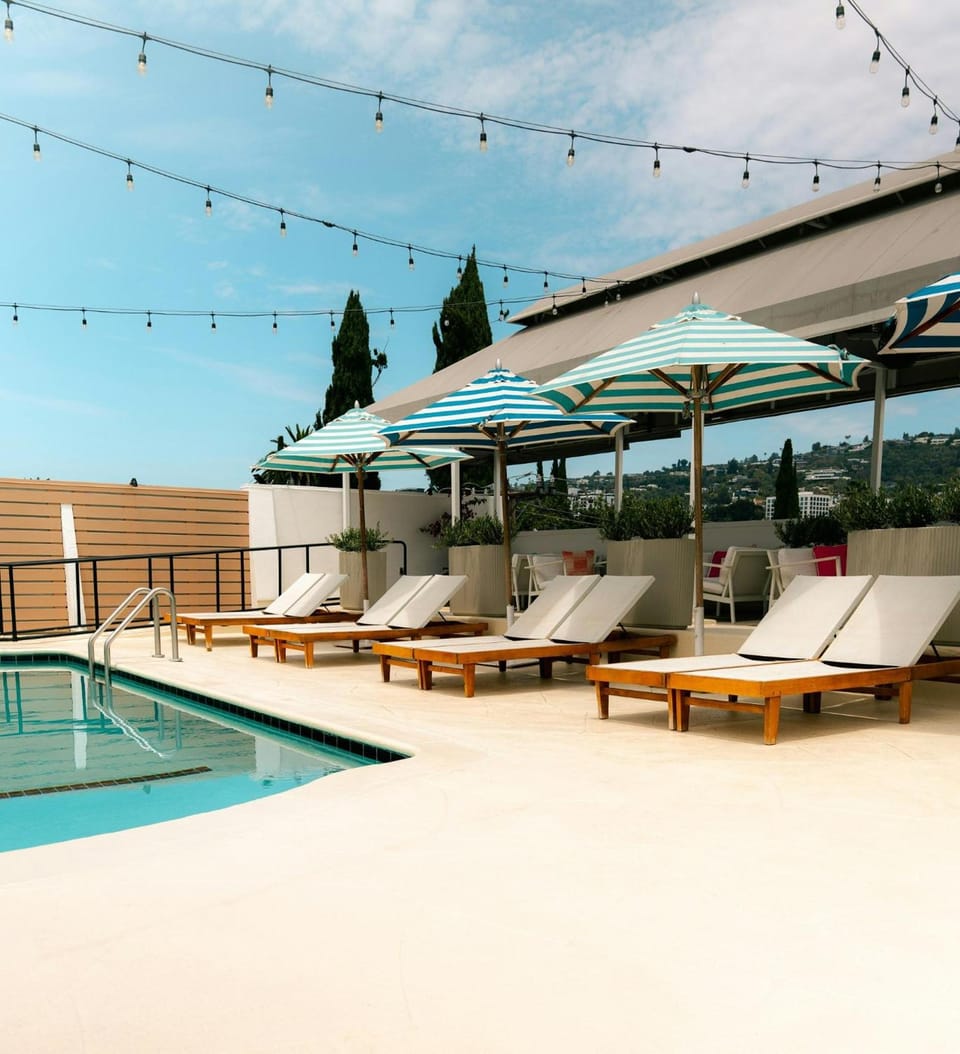Le Parc at Melrose Hotel in West Hollywood