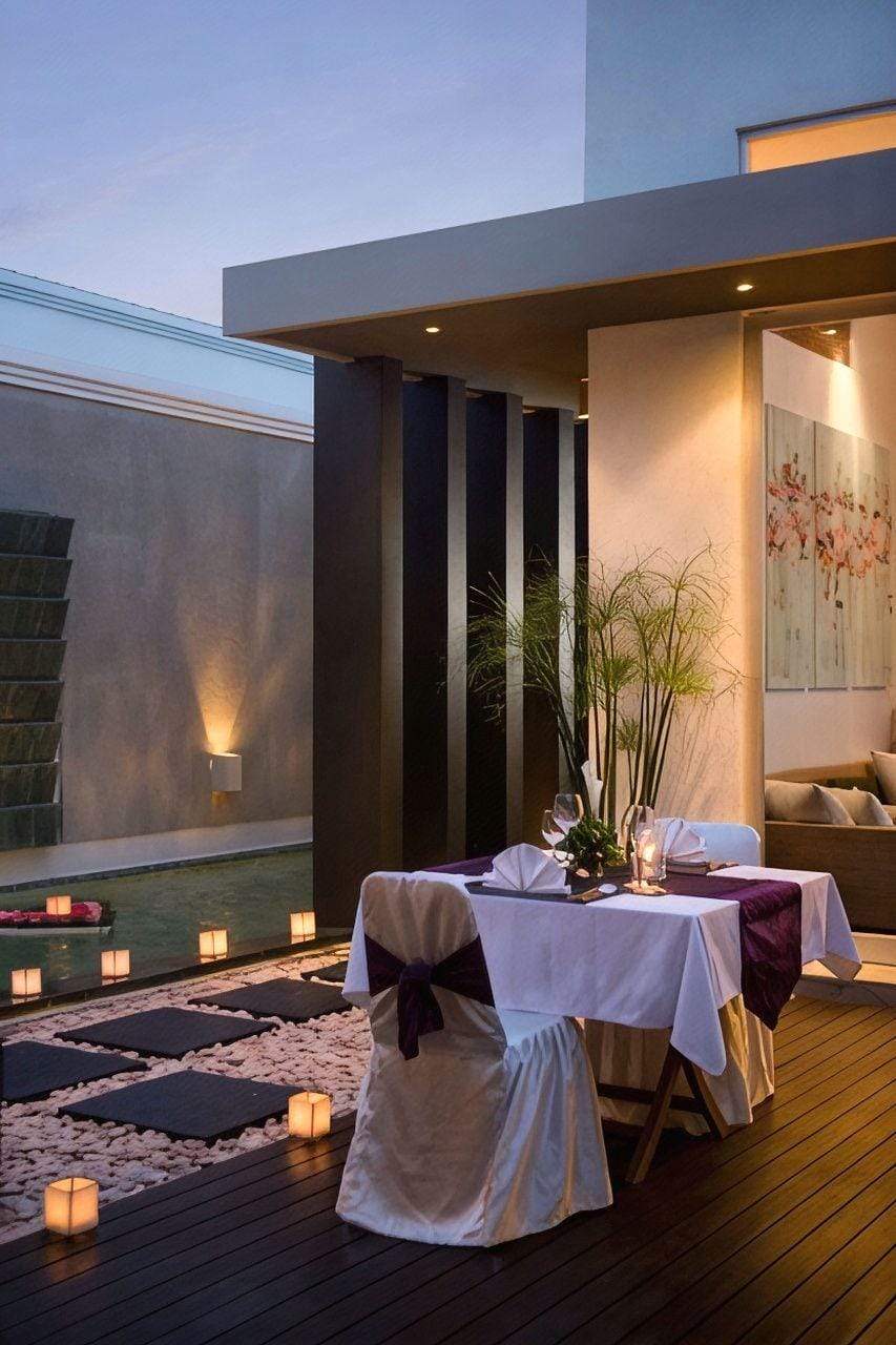 The Seiryu Villas Resort in Kuta