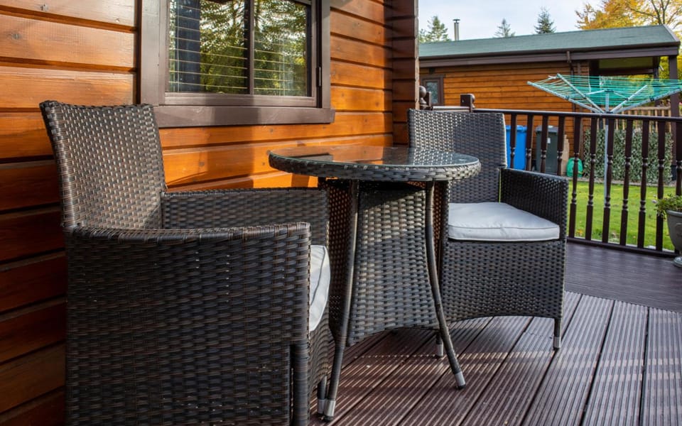 The Steadings Log Cabins Lodge in Scotland