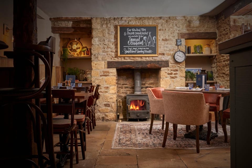 The Trout at Tadpole Bridge Inn in West Oxfordshire District