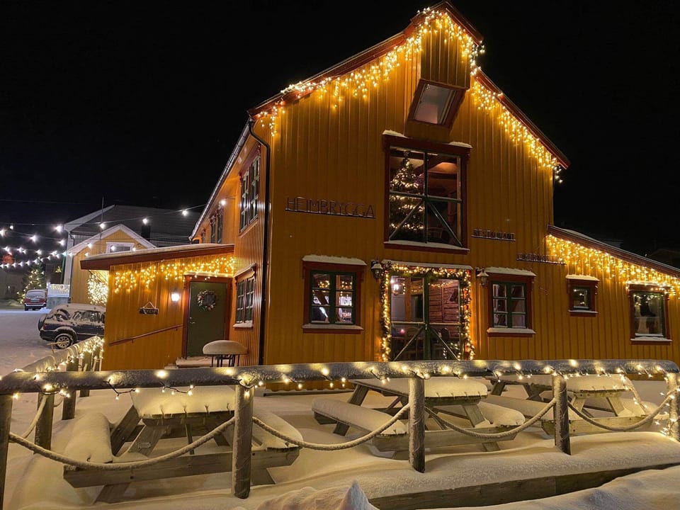 Heimbrygga Restaurant & Accommodation Hotel in Lofoten