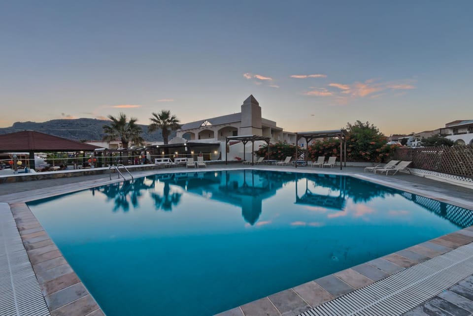 Sun Beach Lindos Hotel in Lardos