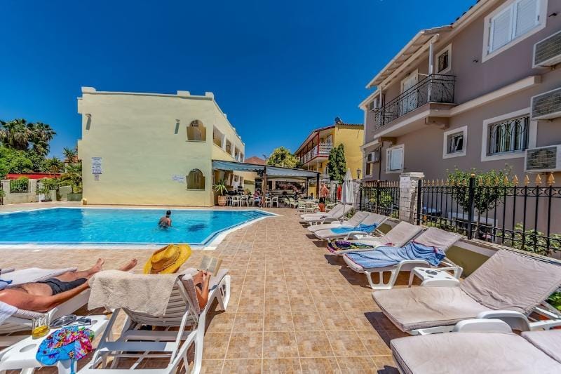 Olive Grove Beachfront Hotel in Corfu, Greece