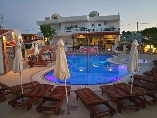 Bright Star Hotel in Faliraki, Greece