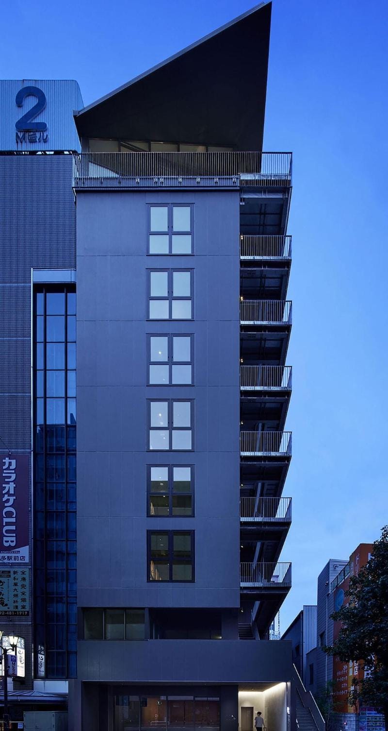 9h nine hours Hakata station Capsule hotel in Fukuoka