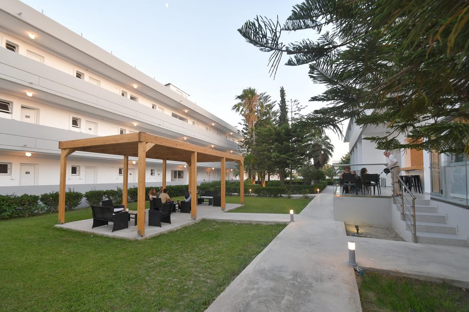 Evita Bay Hotel in Faliraki, Greece