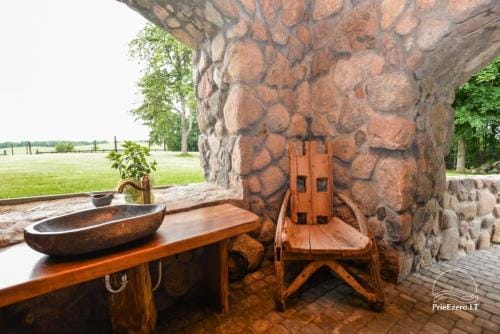 Stone house Hotel in Lithuania