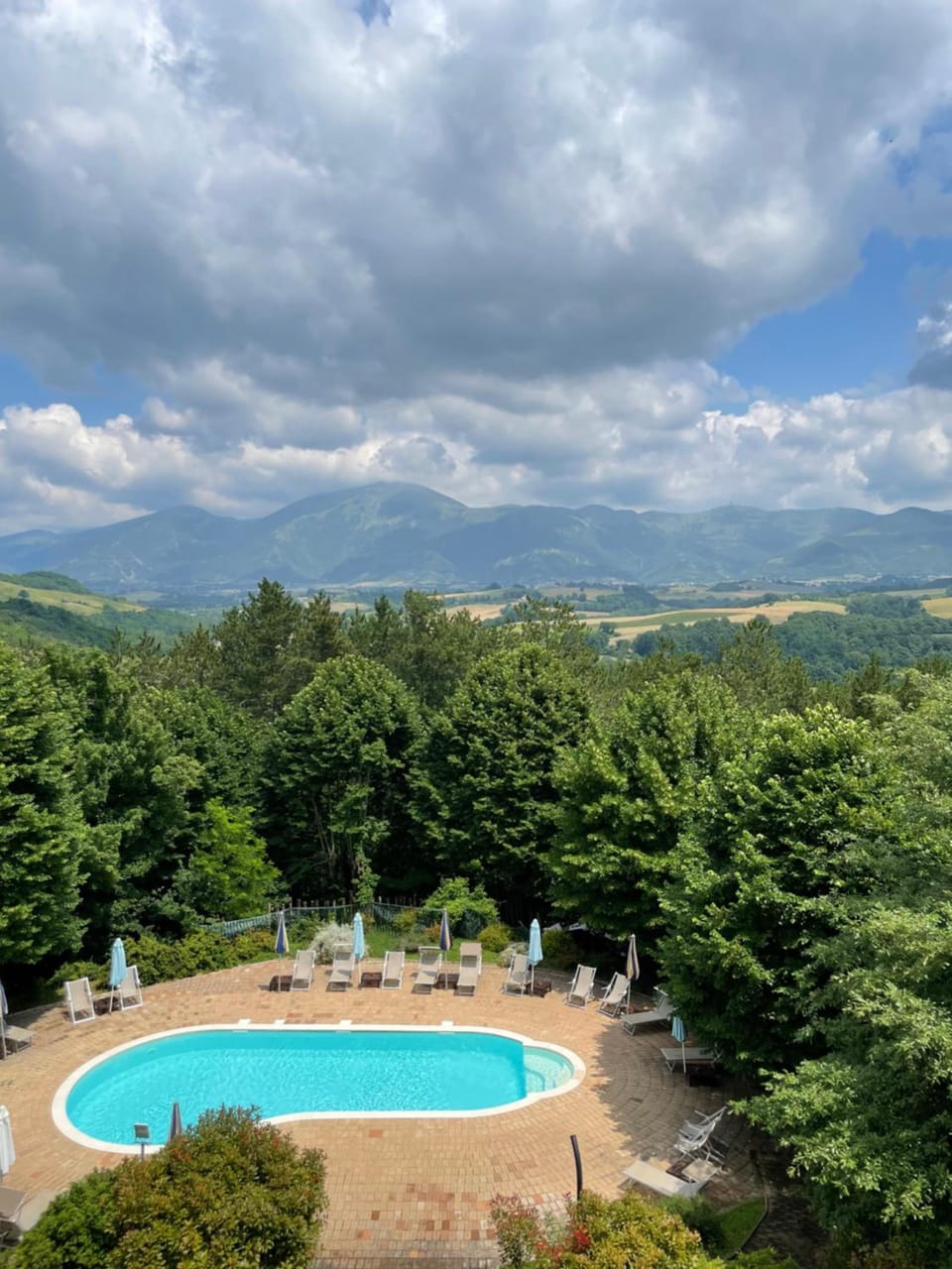 Castle of Baccaresca Hotel in Umbria