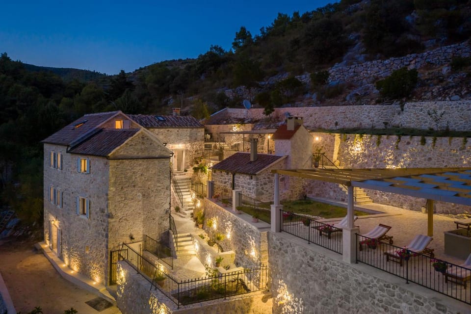 Rustic luxury Villa Fulmin Hotel in Dubrovnik-Neretva County