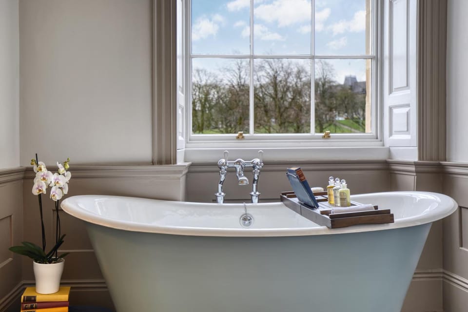 Buxton Crescent Hotel in High Peak District