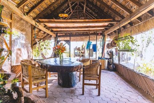 New Ruins Off-The-Grid SuperAdobe Domes with Pool Lodge in State of Oaxaca