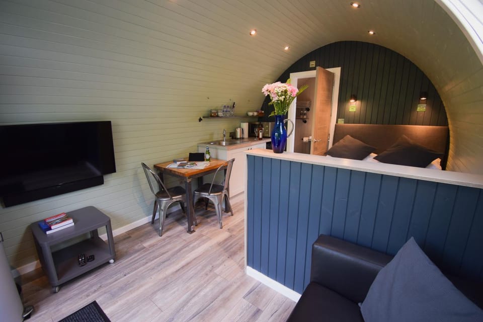The Shack & Pods at Inchree Hotel in Scotland