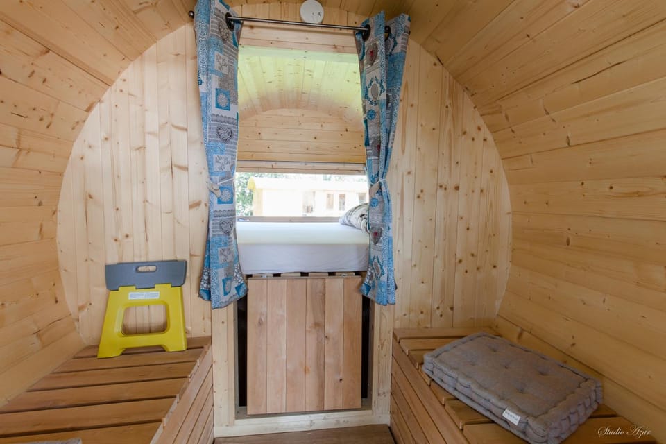 Camping de Tournus - Drole de cabane Lodge in Bourgogne-Franche-Comté