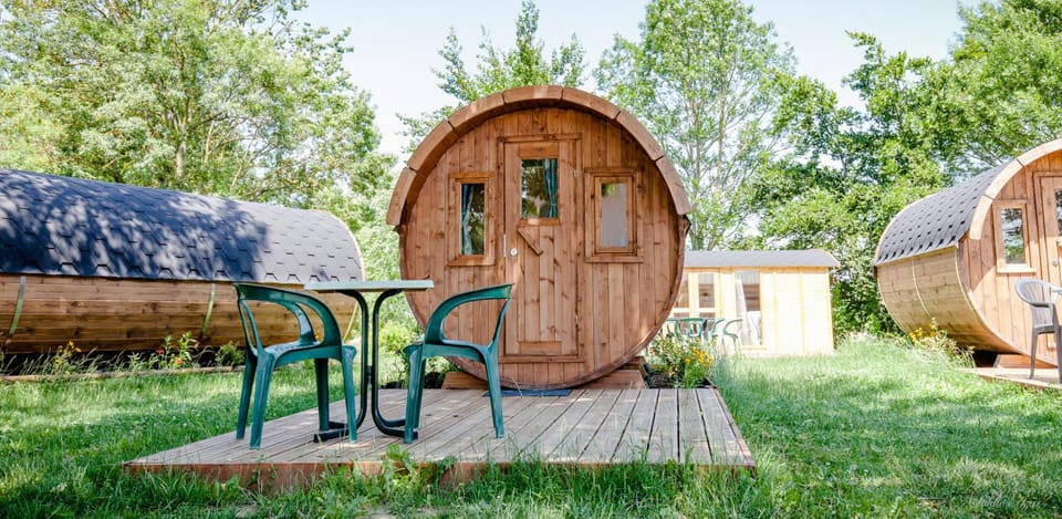 Camping de Tournus - Drole de cabane Lodge in Bourgogne-Franche-Comté