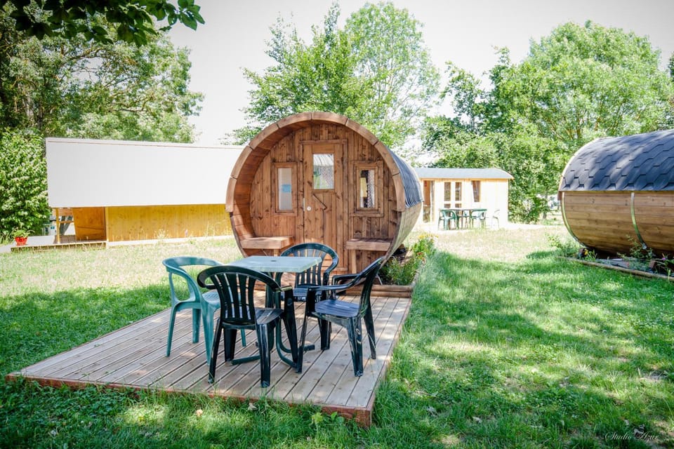 Camping de Tournus - Drole de cabane Lodge in Bourgogne-Franche-Comté