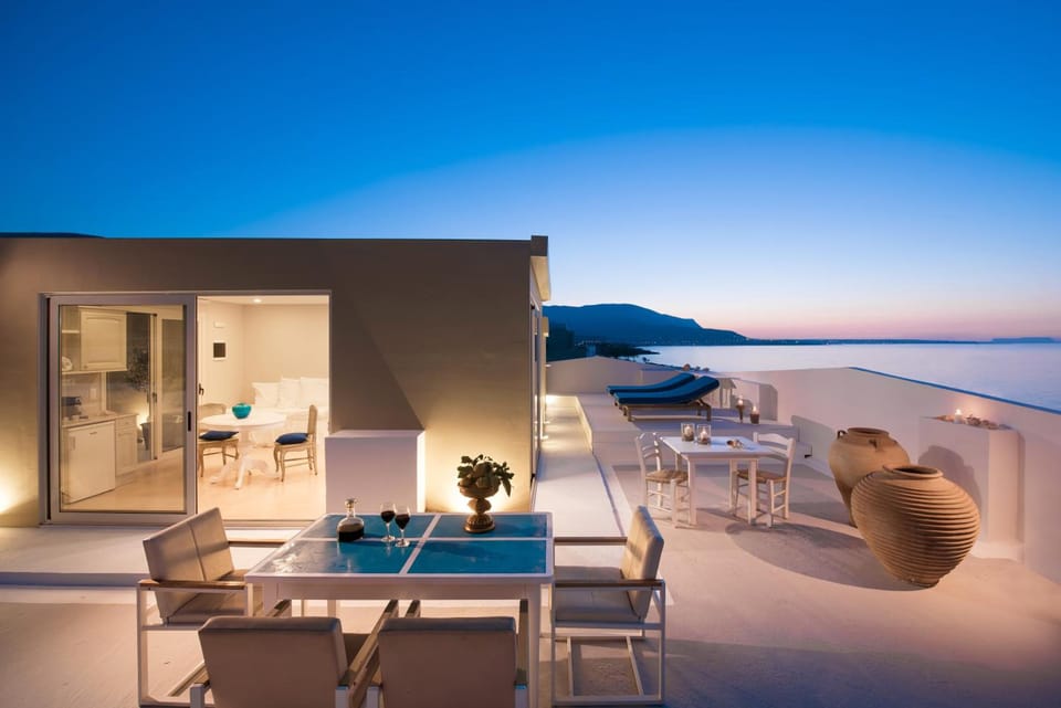 Parthenis Beach, Suites by the Sea Apartment hotel in Malia, Crete