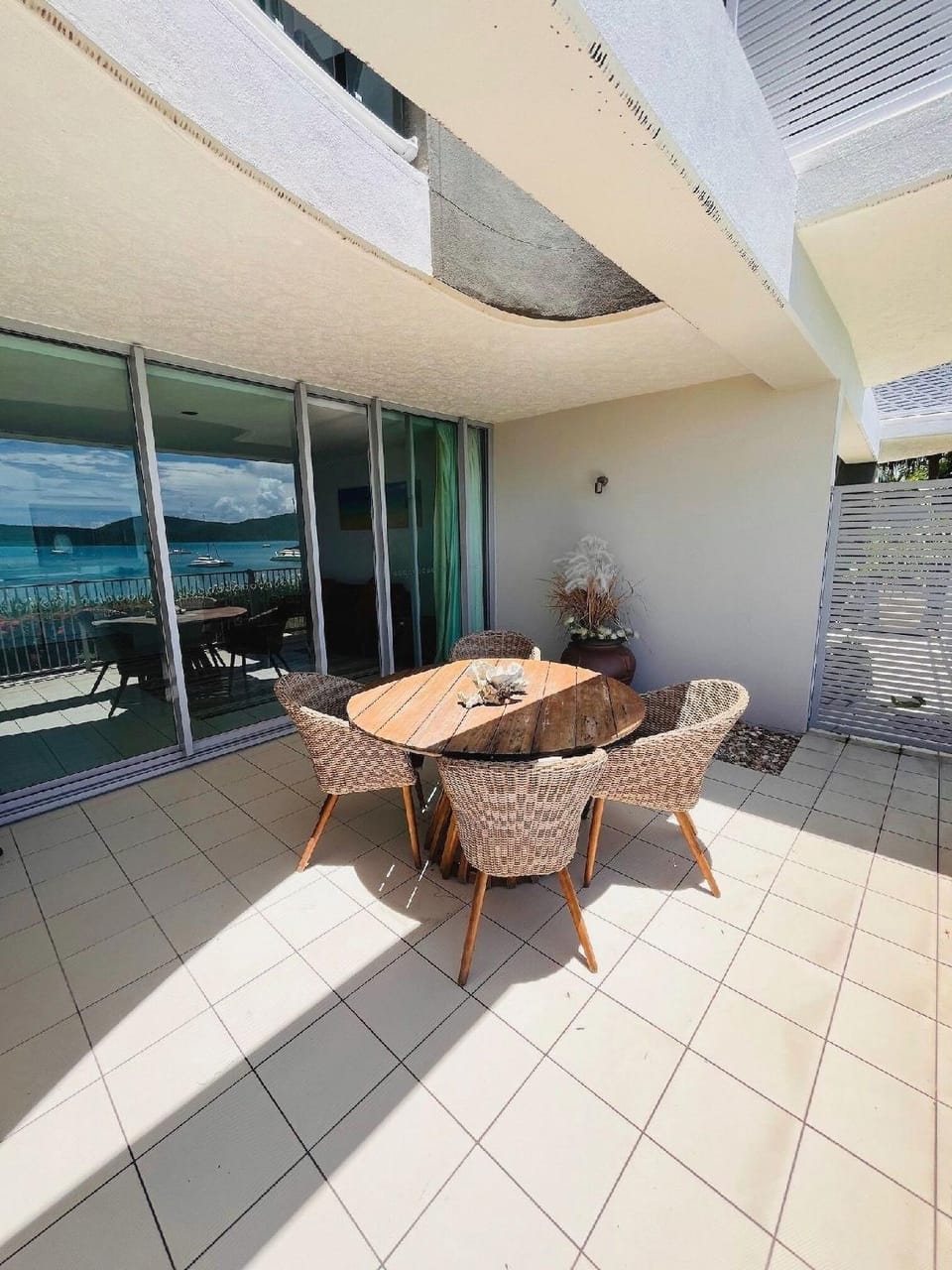 at Marina Shores Apartment hotel in Whitsundays