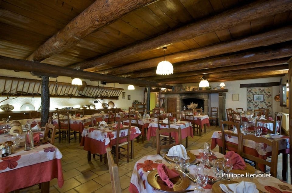 Hotel Restaurant La Creche et sa piscine interieure - Logis Hotels Hotel in Auvergne-Rhône-Alpes