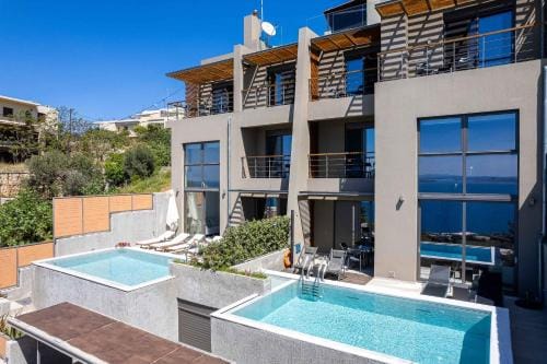 Omnia Luxury Villas - "Heated" pools & breathtaking seaviews! Hotel in Crete