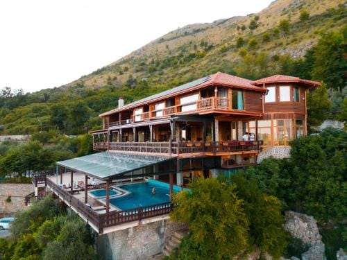 Wooden House Hotel in Montenegro