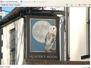 The Hunters Moon Inn in North Dorset District