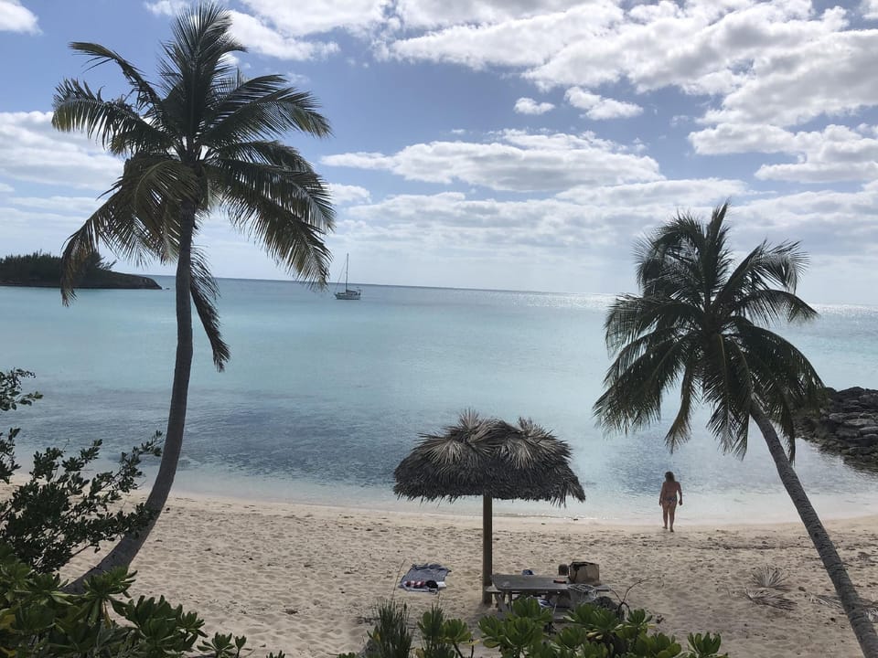The Sunset Cove And Rainbow Room Hotel in North Eleuthera
