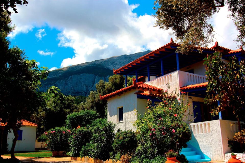 White Rock Apartments Hotel in Samos, Greece