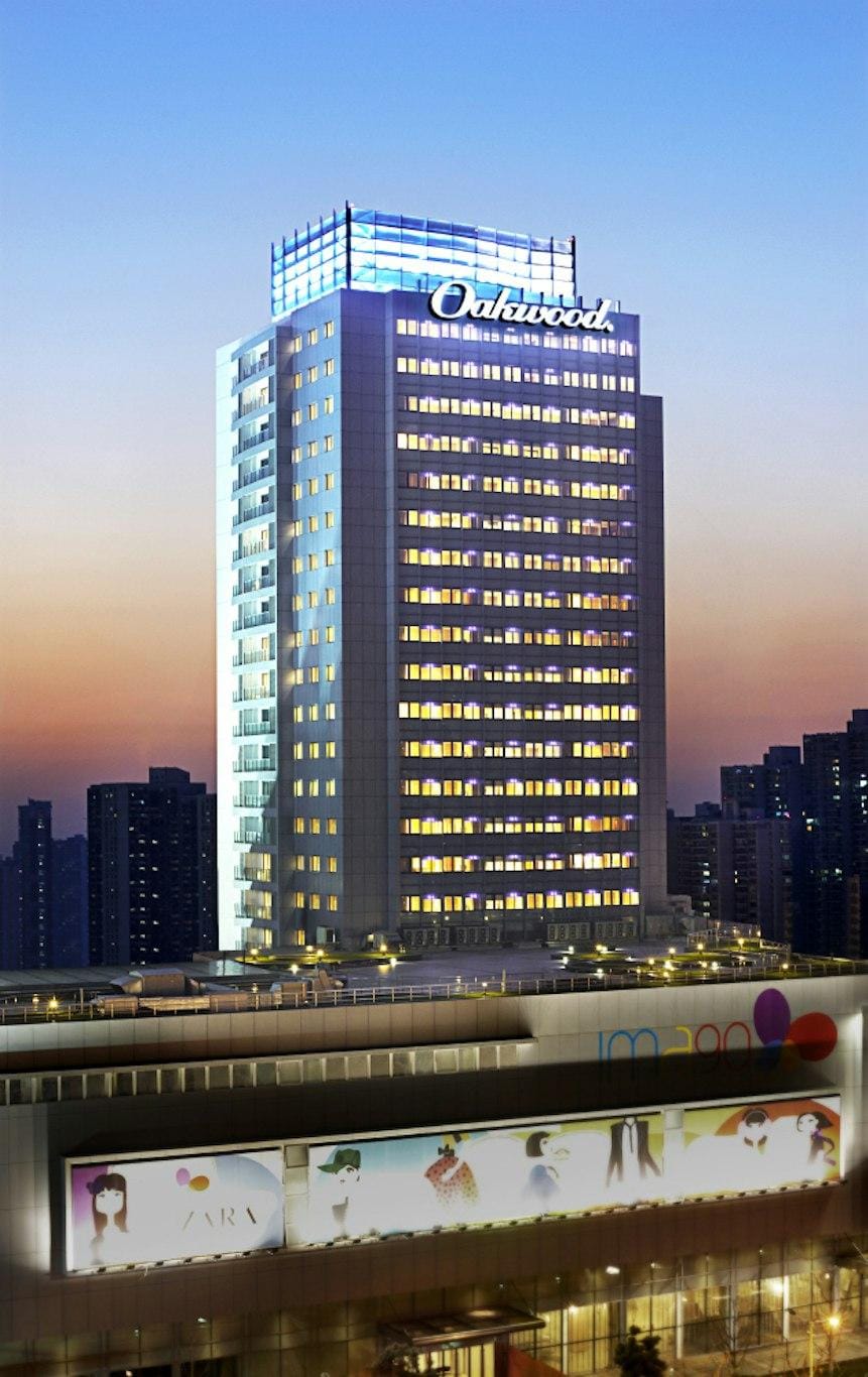 Oakwood Residence Shanghai Apartment hotel in Shanghai