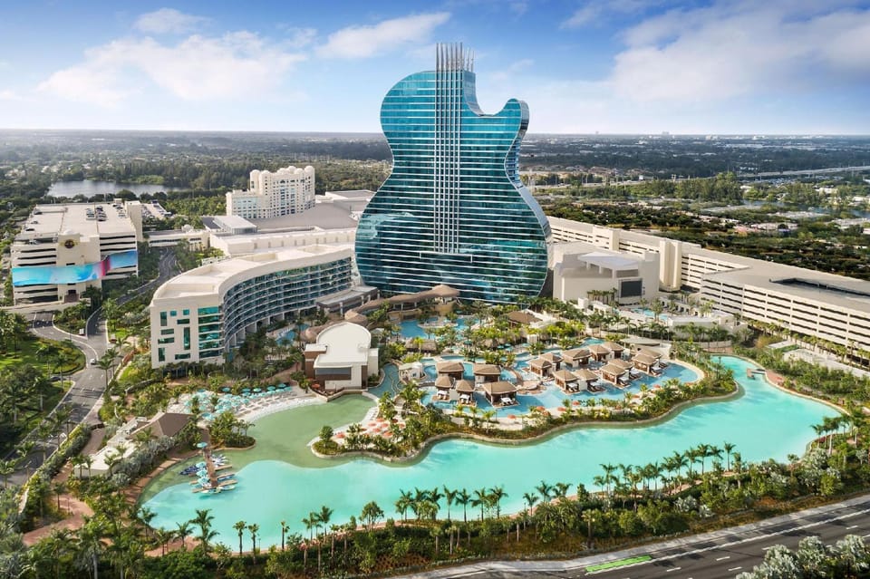The Guitar Hotel at Seminole Hard Rock Hotel in Hollywood