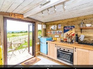 The Shepherds Hut Hotel in England