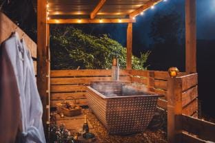 The Hideaway & Spa Terrace at Tregoose Old Mill Hotel in Saint Columb Major