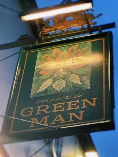 The Green Man Inn in England