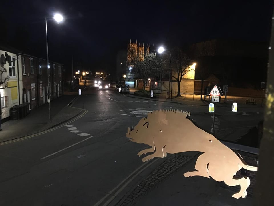 The Bronze Pig Hotel in Lincoln