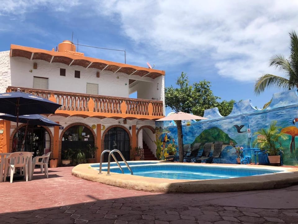 Bungalows Flamingos Hotel in Rincon de Guayabitos