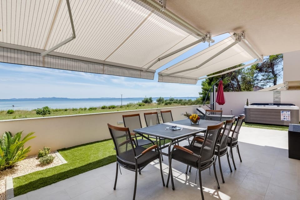 Beachfront villas Sun Garden by Adex Travel Hotel in Zadar County