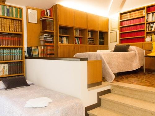 sopra al FORTE Hotel in Pietrasanta