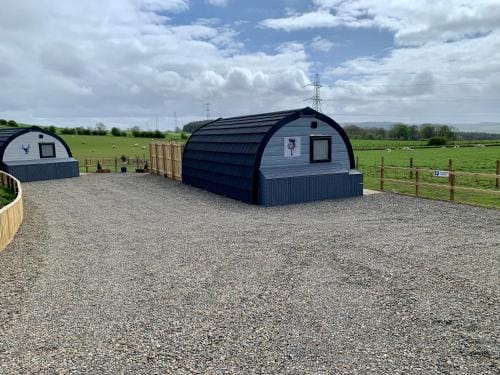 Thistle Pod Farm Stay with Hottub Sleeps 2 Lodge in England