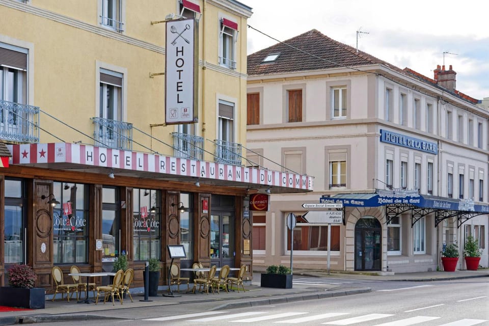 Contact Hotel du Commerce et son restaurant Cote a Cote Hotel in Autun