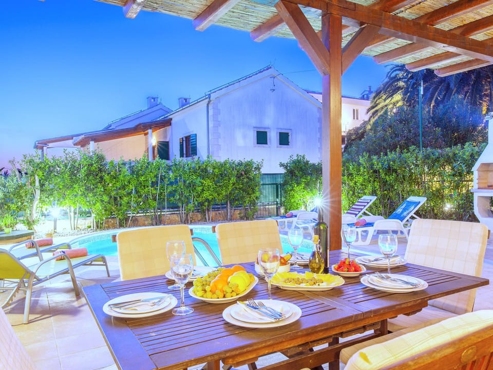 Beautiful villa with spacious terrace and private swimming pool, on the Croatian island of Hvar Resort in Hvar