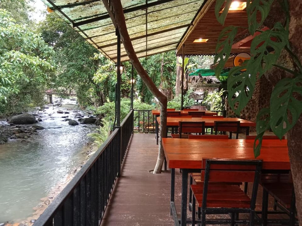 Tree Top River Huts Resort in Khlong Sok