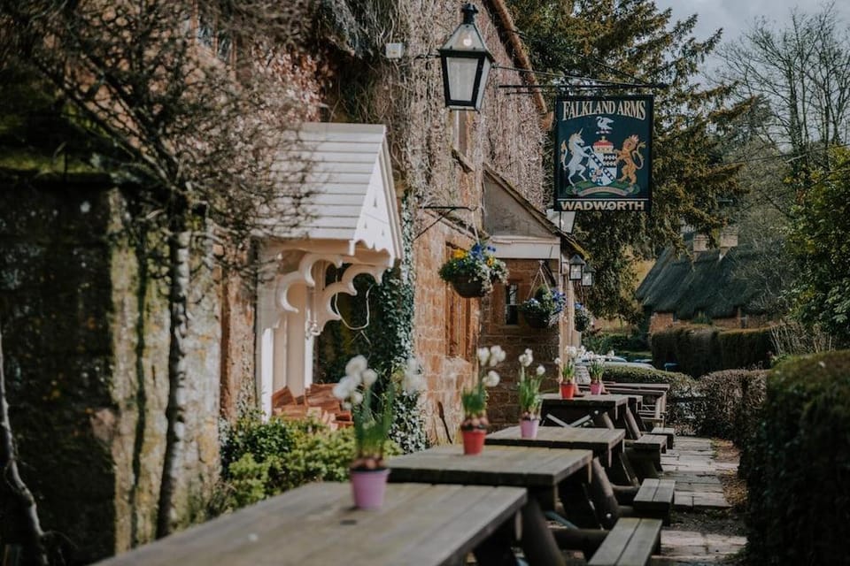 The Falkland Arms Inn in West Oxfordshire District
