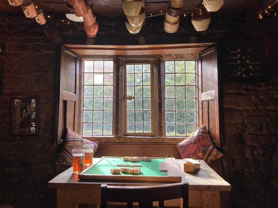 The Falkland Arms Inn in West Oxfordshire District