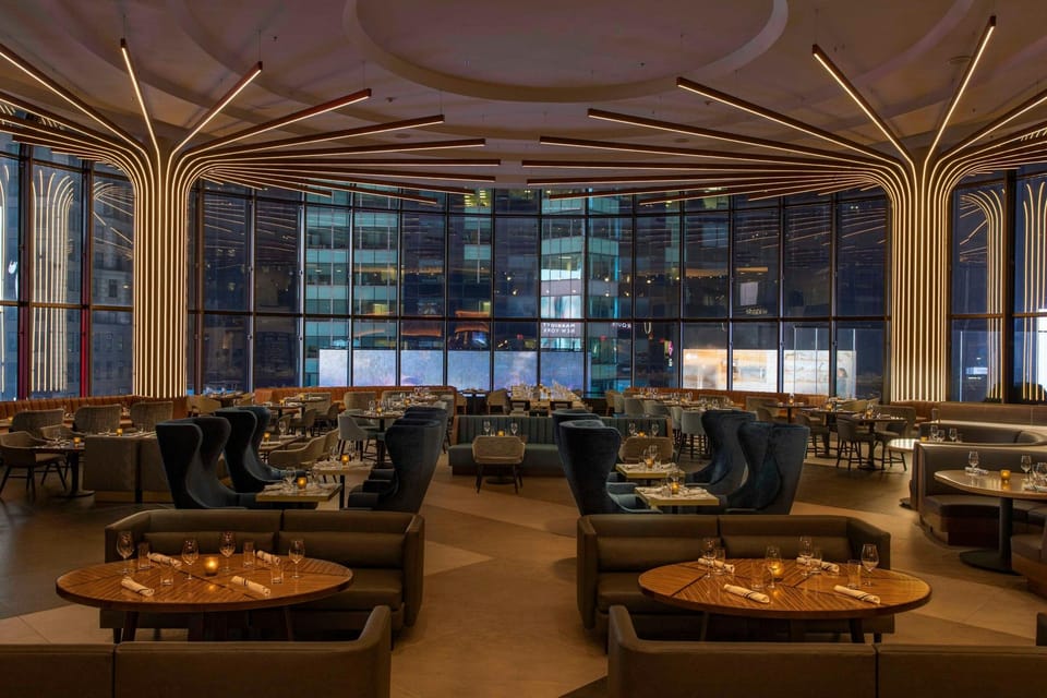 New York Marriott Marquis Hotel in Midtown