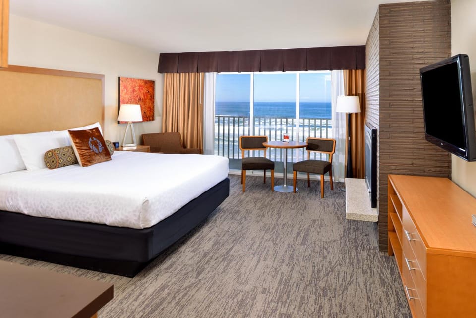 The Coho Oceanfront Lodge Hotel in Devils Lake