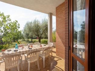 Spacious Lakefront Apartment Hotel in Umbria