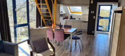 Apartment in Durbuy in a Wooded Holiday Park Hotel in Wallonia, Belgium