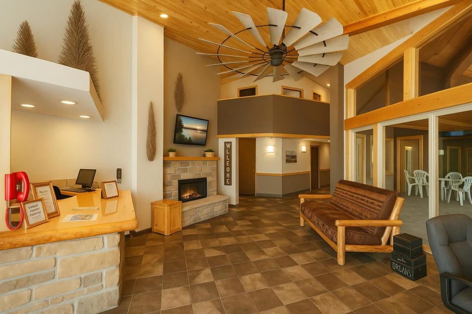 Round Barn Lodge Hotel in Wisconsin